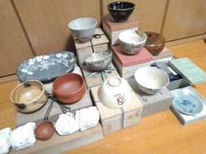 お茶道具の出張買取り、愛知県東海市。 京都 大徳寺近くお茶道具の買取・販売・体感「さわだ」